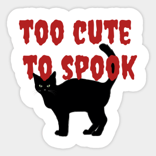 Halloween Cute Shirt Sticker